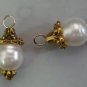 Fancy 10m Pearl INTERCHANGEABLE Earring Charms YG or SS