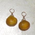 Honey Chalcedony INTERCHANGEABLE Earring Charms YG