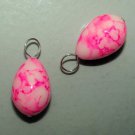 Hot Pink Easter INTERCHANGEABLE Earring Charms YG or SS