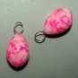 Hot Pink Easter INTERCHANGEABLE Earring Charms YG or SS