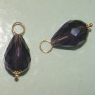 MD Deep Purple INTERCHANGEABLE Earring Charms YG or SS