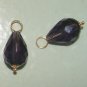 MD Deep Purple INTERCHANGEABLE Earring Charms YG or SS