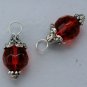 Fancy 10mm Red INTERCHANGEABLE Earring Charms YG or SS