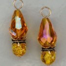 DBL HOT Sun Yellow INTERCHANGEABLE Earring Charms YG SS