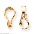INTERCHANGEABLE Pendant Hanger SLIDE Enhancer 14K YG