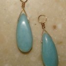 Amazonite Tears INTERCHANGEABLE Earring Charms YG or SS