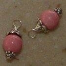 Fancy Pink Turquoise INTERCHANGEABLE Earring Charms SS
