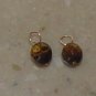 Faceted 8mm Tiger Eye INTERCHANGEABLE Earring Charms YG