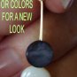 Swinging Black MOP INTERCHANGEABLE Earring Charms YG SS
