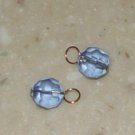 SALE 8mm Light Blue INTERCHANGEABLE Earring Charms YG