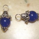 Fancy Blue Chalcedony INTERCHANGEABLE Earring Charms SS