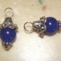 Fancy Blue Chalcedony INTERCHANGEABLE Earring Charms SS