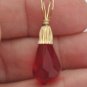 Fancy Xmas Red Pendant to match NTERCHANGEABLE Earring Charms YG