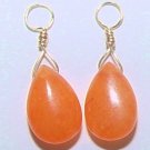 Orange INTERCHANGEABLE Earring Jacket Charms YG