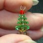 LG DK Swarovski Christmas Tree INTERCHANGEABLE Earring Charms CHOICE of YG or SS