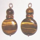XLG DBL Jewel Tigers Eye INTERCHANGEABLE Earring Charms