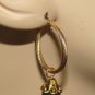 Fancy 8mm Dark Olive INTERCHANGEABLE Earring Charms YG