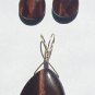 Red Tiger Eye INTERCHANGEABLE Earring Jacket Charms YG