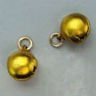 9mm Golden Bells INTERCHANGEABLE Earrings Charms Perfect for XMAS
