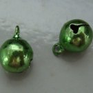 Light Green 10mm Bells INTERCHANGEABLE Earrings Charms Perfect for XMAS