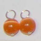Orange Catseye INTERCHANGEABLE Earring Jacket Charm SS