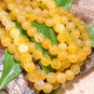 10m Yellow Chalcedony INTERCHANGEABLE Earring Charms SS