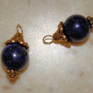Fancy 10m Lapis INTERCHANGEABLE Earring Charms YG or SS