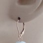 12mm Lampwork INTERCHANGEABLE Earring Charms YG or SS