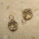 Smoky Crystal INTERCHANGEABLE Earring Charms YG or SS