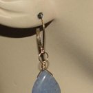 LG Lt Denim Sodalite INTERCHANGEABLE Earring Charms SS
