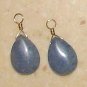 LG Lt Denim Sodalite INTERCHANGEABLE Earring Charms SS