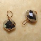 2Tone 8mm Silver Crystal INTERCHANGEABLE Earring Charms