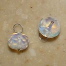 ONE Belly Button Charm Opalite Roundelle INTERCHANGEABLE Charm YG or SS