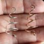 FABULOUS Spiral Add Ons to Enhance Our INTERCHANGEABLE Earring Charms YG or SS