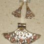 XLG Hand Crafted SLIDE Pendant Silver Brass Copper