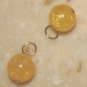 8mm Yellow Citrine INTERCHANGEABLE Earring Charms YG