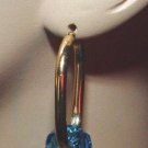 TOPAZ Crystal INTERCHANGEABLE European LG Hole Beads PR