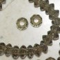 SMOKY Crystal INTERCHANGEABLE European LG Hole Beads(2)
