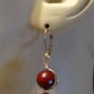 Double Ruby Jade Twist INTERCHANGEABLE Earring Charms YG