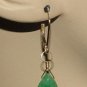 XMAS Green Chalcedony INTERCHANGEABLE Earring Charms YG