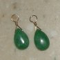 XMAS Green Chalcedony INTERCHANGEABLE Earring Charms YG