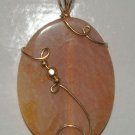LG Earthy Dragon Vein SLIDE Pendant YOUR CHOICE of WIRE