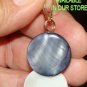 Large Light Weight 20mm Brown MOP INTERCHANGEABLE Earring Charms YG or SS