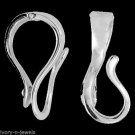 10 Large INTERCHANGEABLE Pendant Hanger SLIDE Enhancer Sterling Silver Fits 10mm