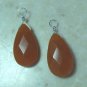 XL Red Aventurine INTERCHANGEABLE Earring Charms YG -SS