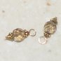 Fancy Smoky Quartz INTERCHANGEABLE Earring Charms YG