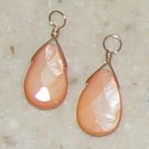 SM Orange Sherbert MOP INTERCHANGEABLE Earring Charms