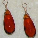 LG Amber Quartz INTERCHANGEABLE Earring Charms YG