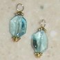 Fancy Topaz Blue INTERCHANGEABLE Earring Charms YG