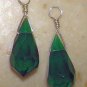 9x20mm XMAS Green INTERCHANGEABLE Earring Charms SS